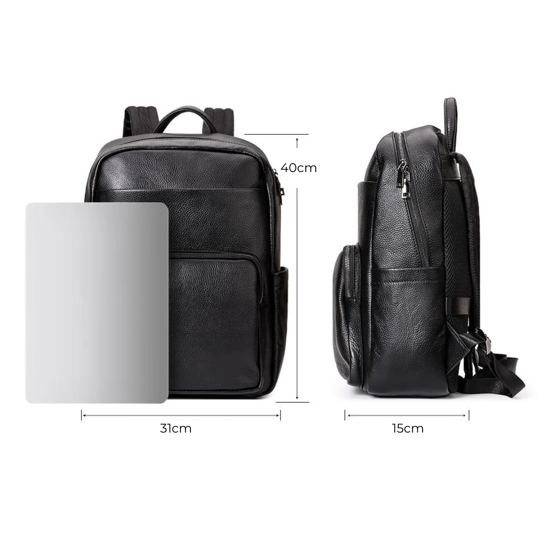 Santiago Leather Backpack