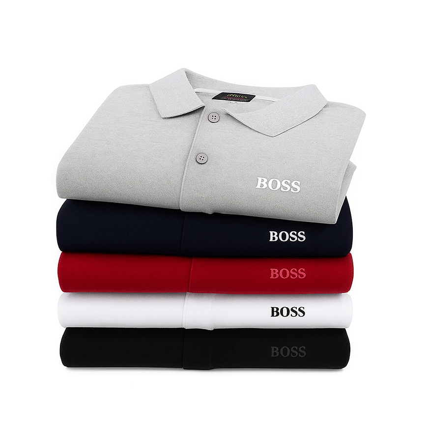 [BUY 3, GET 5] Premiere Polo Shirt Set – 5 Premium Polos