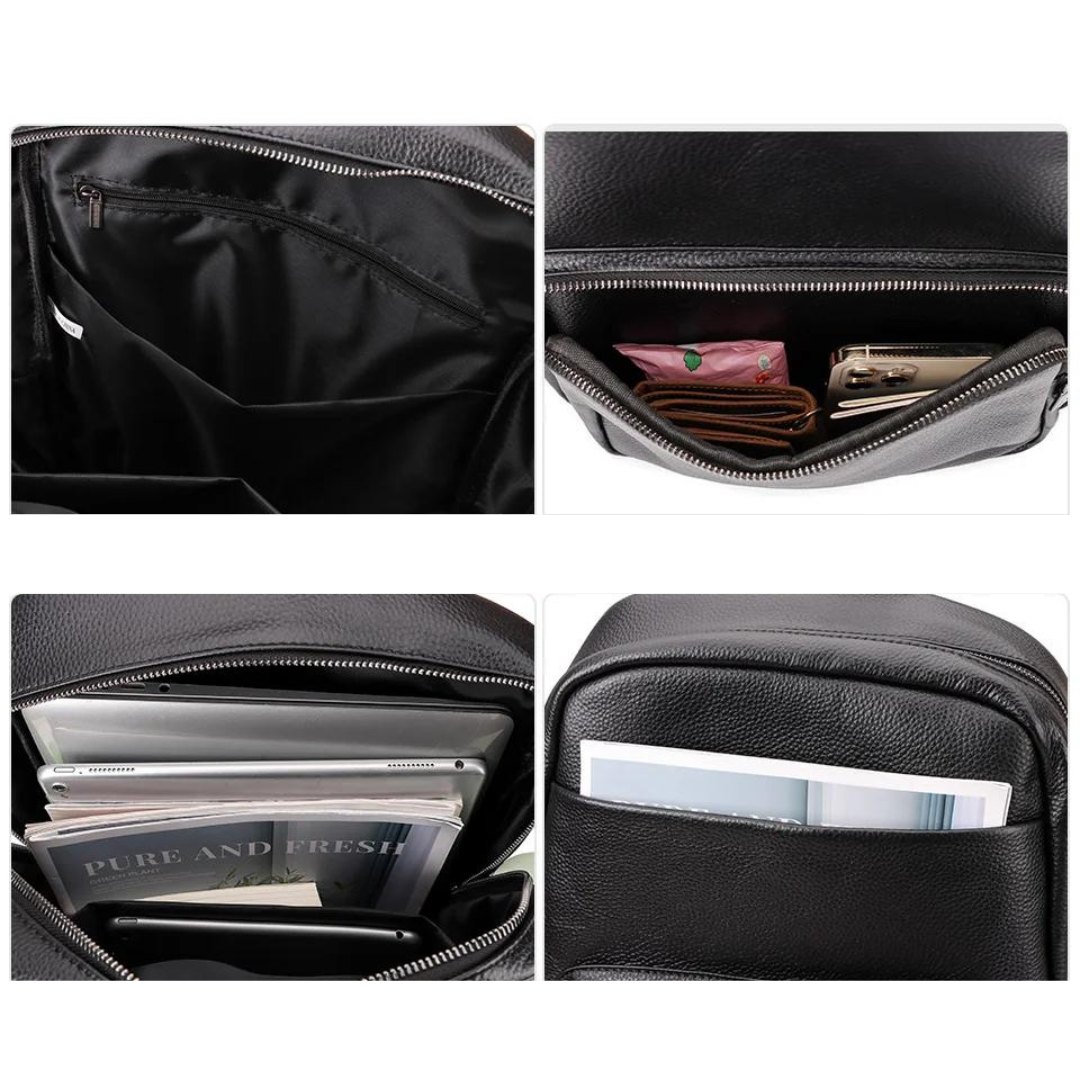 Santiago Leather Backpack