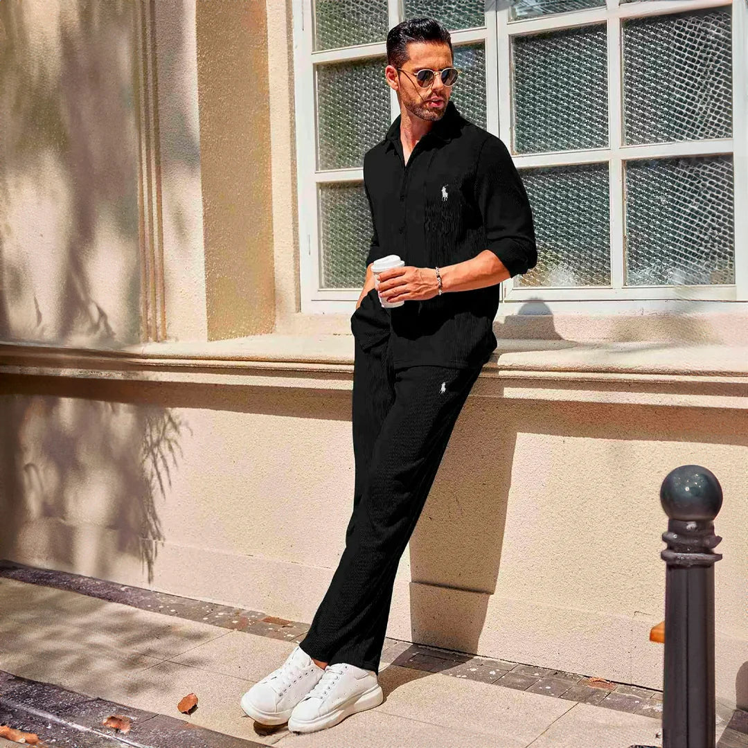 [BUY 1, GET 2] Premium Men's Set Black